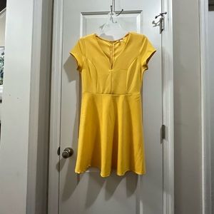 Miami yellow dress